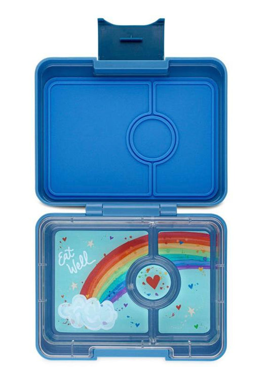 Yumbox Snack Sky Blue Rainbow